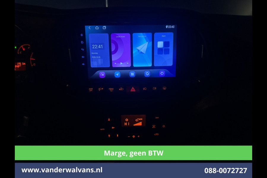 Fiat Doblò Cargo 1.6 MJ 120pk **MARGE, geen BTW** L2H1 Euro6 Airco | 3-Zits | Camera | Trekhaak | Cruisecontrol | LM Velgen Parkeersensoren, Android Auto, Bijrijdersbank