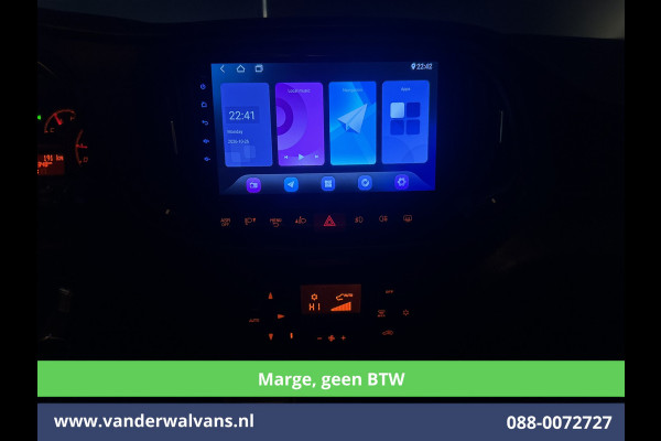 Fiat Doblò Cargo 1.6 MJ 120pk **MARGE, geen BTW** L2H1 Euro6 Airco | 3-Zits | Camera | Trekhaak | Cruisecontrol | LM Velgen Parkeersensoren, Android Auto, Bijrijdersbank
