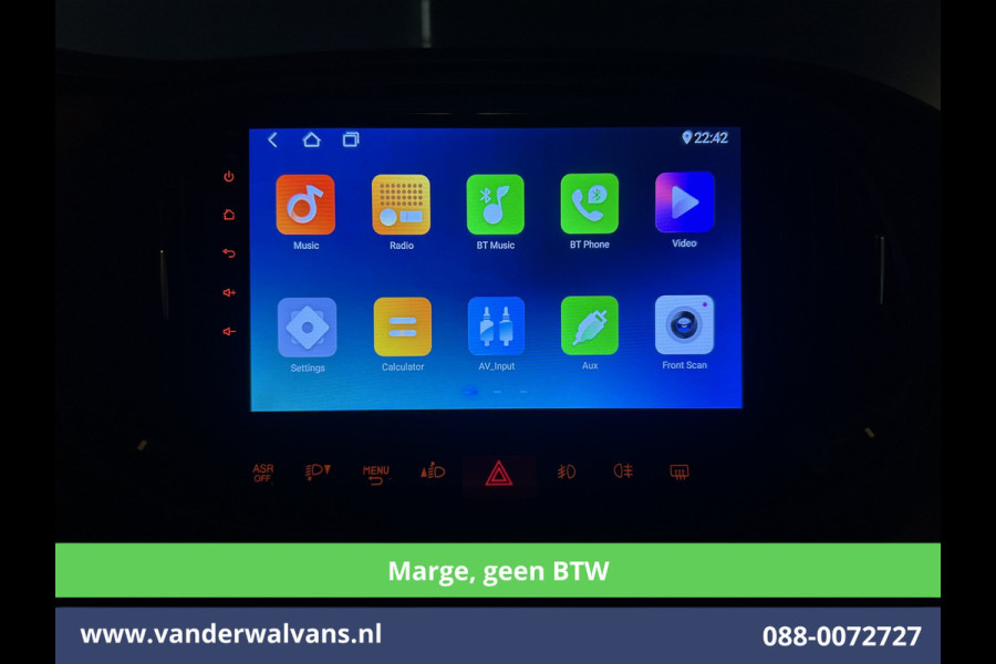 Fiat Doblò Cargo 1.6 MJ 120pk **MARGE, geen BTW** L2H1 Euro6 Airco | 3-Zits | Camera | Trekhaak | Cruisecontrol | LM Velgen Parkeersensoren, Android Auto, Bijrijdersbank