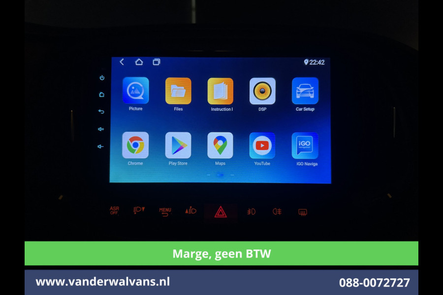 Fiat Doblò Cargo 1.6 MJ 120pk **MARGE, geen BTW** L2H1 Euro6 Airco | 3-Zits | Camera | Trekhaak | Cruisecontrol | LM Velgen Parkeersensoren, Android Auto, Bijrijdersbank