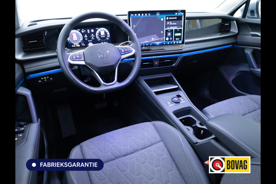 Volkswagen Tayron 1.5 eHybrid Life Edition | Trekhaak | 360 Camera | Stoel-Stuur- Achterbankverwarming | Adaptieve Demping | Adaptive Cruise, Apple Carplay/Android Auto, Navigatie, Side-Assist, Head-Up