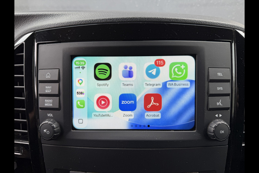 Mercedes-Benz Vito 119 CDI 190PK Lang Automaat Euro 6 CarPlay/Cruisecontrol/Trekhaak