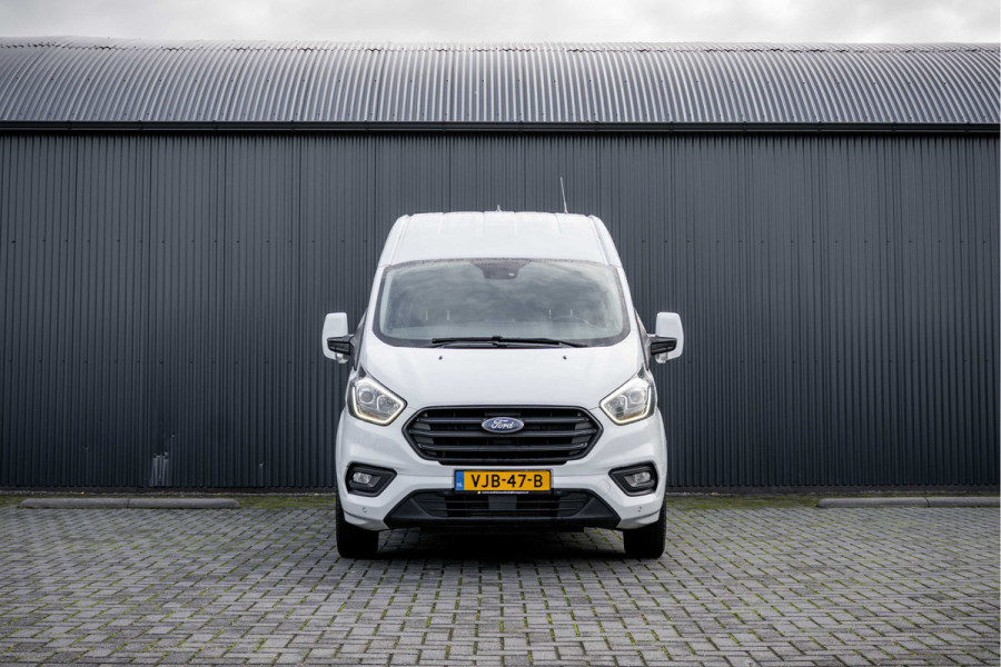 Ford Transit Custom 2.0 EcoBlue L2H1 | DC 5-Zits | 1e Eigenaar | Cruise | PDC | Stoelverw. | Airco | Trekhaak