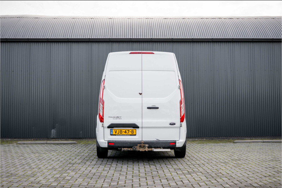 Ford Transit Custom 2.0 EcoBlue L2H1 | DC 5-Zits | 1e Eigenaar | Cruise | PDC | Stoelverw. | Airco | Trekhaak