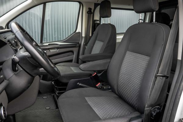 Ford Transit Custom 2.0 EcoBlue L2H1 | DC 5-Zits | 1e Eigenaar | Cruise | PDC | Stoelverw. | Airco | Trekhaak