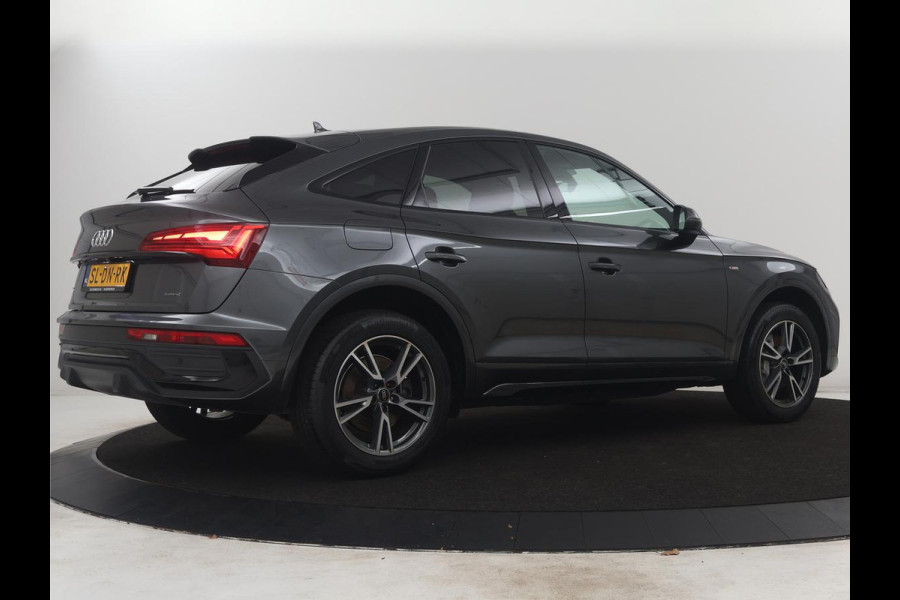 Audi Q5 Sportback 55 TFSI e S Edition S-Line | SOH 98,6 % | Achteruitrij camera | Adaptieve cruise controle | 3 zone Climate | Navigatie | Apple carplay | S-Line |