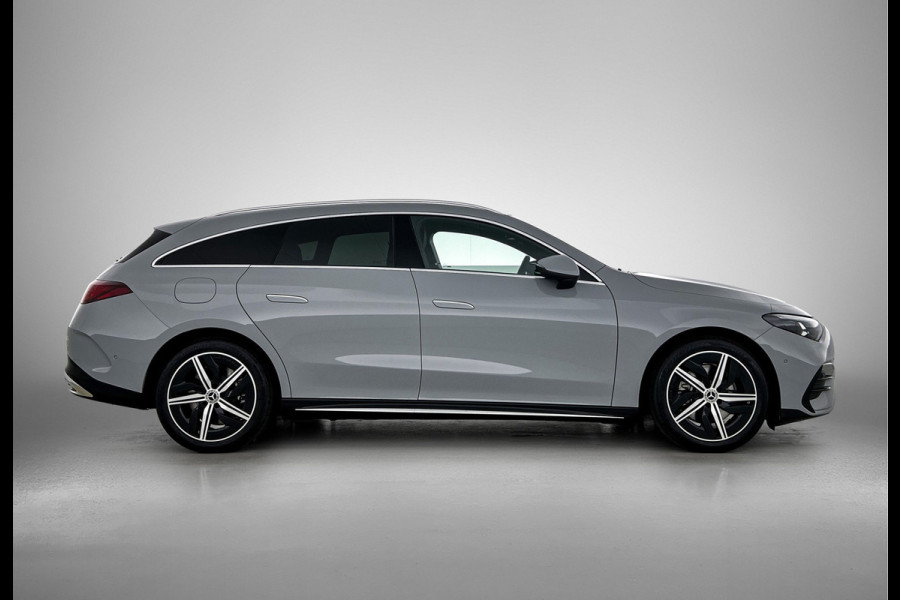Mercedes-Benz CLA-Klasse Shooting Brake 250+ Business Solution AMG 85 kWh | Advanced Plus pakket | Parkeerpakket | Trekhaak | Vast panoramadak | Warmtewerend, donkergetint glas | 18 inch vijfspaaks lichtmetalen AMG-velgen | GUARD 360° | Sportstoelen |