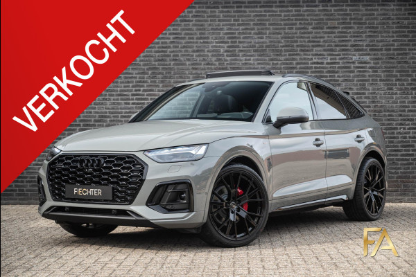 Audi Q5 Sportback 55 TFSI e S Line Competition Nardo|22Inch|Pano|SQ5 style|Massage|Carbon