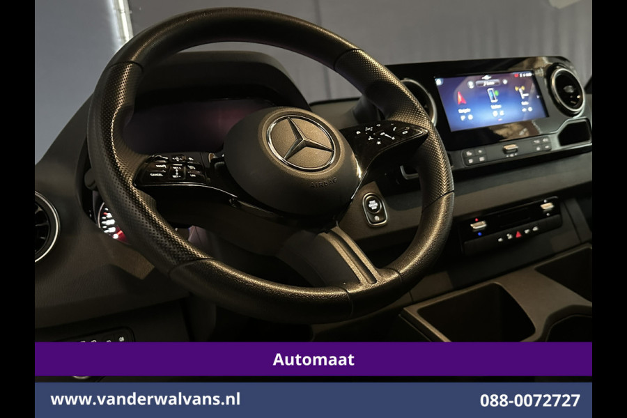 Mercedes-Benz Sprinter 317 CDI 170pk 9G-Tronic Automaat L2H2 Euro6 Airco | Camera | Navigatie | LED | Cruisecontrol | Stoelverwarming Chauffeursstoel, Parkeersensoren, Bijrijdersbank
