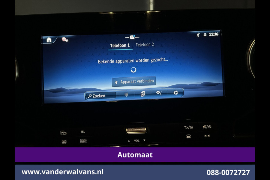 Mercedes-Benz Sprinter 317 CDI 170pk 9G-Tronic Automaat L2H2 Euro6 Airco | Camera | Navigatie | LED | Cruisecontrol | Stoelverwarming Chauffeursstoel, Parkeersensoren, Bijrijdersbank