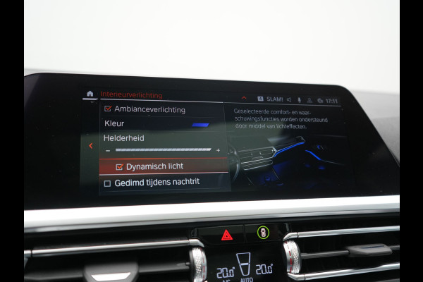 BMW 3 Serie Touring 320i M Sport Perfomance Parts 184pk | Panodak | Adaptive Cruise | Laser LED | Sportuitlaat Kleppen Besturing | Lederen Sportstoelen Verwarmd | Sfeerverlichting | Apple Carplay | 20"L.M | Navigatie | DAB |