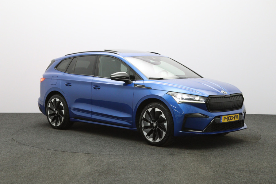 Škoda ENYAQ iV 80 Sportline 204 PK, SOH 94 %, Panoramadak, Keyless, Winterpakket, 360 Camera, Adap. Cruise Control