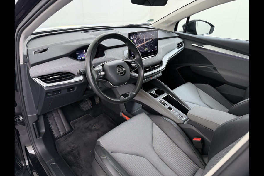 Škoda ENYAQ iV 180PK Trekhaak Adap.Cruise 3-Zone Ecc Camera Matrix-Led Stuur+Stoelverwarming Navi SOH 87% Android Auto Apple Carplay P-Assist Lmv 20" Pdc DAB Isofix Keyless 1.000kg Trekgewicht 1e Eigenaar Origineel Nederlandse Auto