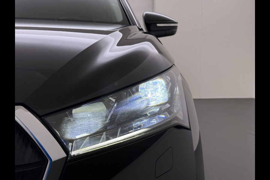 Škoda ENYAQ iV 180PK Trekhaak Adap.Cruise 3-Zone Ecc Camera Matrix-Led Stuur+Stoelverwarming Navi SOH 87% Android Auto Apple Carplay P-Assist Lmv 20" Pdc DAB Isofix Keyless 1.000kg Trekgewicht 1e Eigenaar Origineel Nederlandse Auto