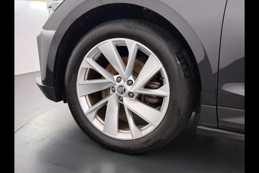 Škoda ENYAQ iV 180PK Trekhaak Adap.Cruise 3-Zone Ecc Camera Matrix-Led Stuur+Stoelverwarming Navi SOH 87% Android Auto Apple Carplay P-Assist Lmv 20" Pdc DAB Isofix Keyless 1.000kg Trekgewicht 1e Eigenaar Origineel Nederlandse Auto