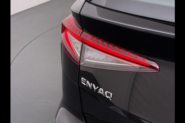Škoda ENYAQ iV 180PK Trekhaak Adap.Cruise 3-Zone Ecc Camera Matrix-Led Stuur+Stoelverwarming Navi SOH 87% Android Auto Apple Carplay P-Assist Lmv 20" Pdc DAB Isofix Keyless 1.000kg Trekgewicht 1e Eigenaar Origineel Nederlandse Auto