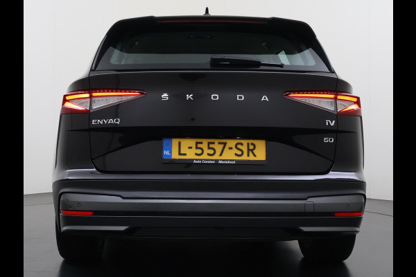 Škoda ENYAQ iV 180PK Trekhaak Adap.Cruise 3-Zone Ecc Camera Matrix-Led Stuur+Stoelverwarming Navi SOH 87% Android Auto Apple Carplay P-Assist Lmv 20" Pdc DAB Isofix Keyless 1.000kg Trekgewicht 1e Eigenaar Origineel Nederlandse Auto
