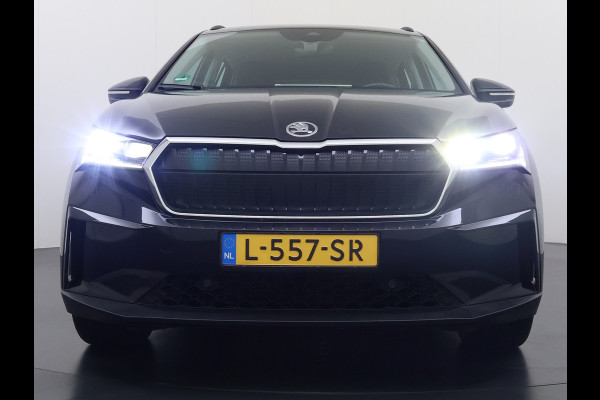Škoda ENYAQ iV 180PK Trekhaak Adap.Cruise 3-Zone Ecc Camera Matrix-Led Stuur+Stoelverwarming Navi SOH 87% Android Auto Apple Carplay P-Assist Lmv 20" Pdc DAB Isofix Keyless 1.000kg Trekgewicht 1e Eigenaar Origineel Nederlandse Auto