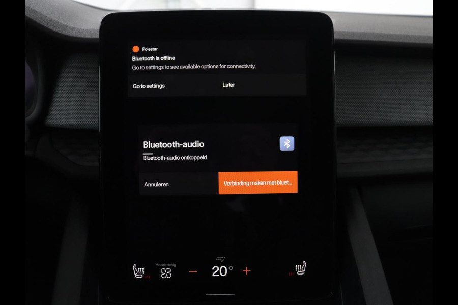 Polestar 2 Standard Range Single Motor 63kWh | SOH 89,1% | Elektrisch uitklapbare trekhaak | Achteruitrijcamera | Apple CarPlay | Stoelverwarming | Cruise control adaptief
