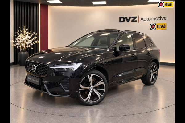 Volvo XC60 2.0 T8 PHEV 455PK AWD Plus Dark | SOH 97% | Pano | H/K Sound | Surround View | BTW