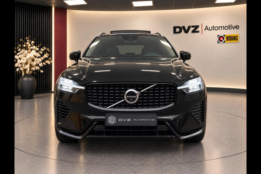 Volvo XC60 2.0 T8 PHEV 455PK AWD Plus Dark | SOH 97% | Pano | H/K Sound | Surround View | BTW