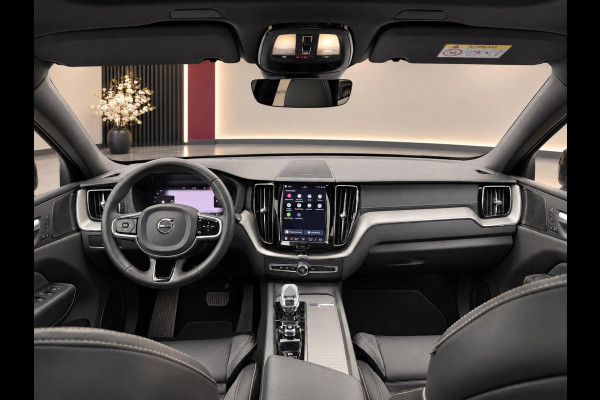 Volvo XC60 2.0 T8 PHEV 455PK AWD Plus Dark | SOH 97% | Pano | H/K Sound | Surround View | BTW