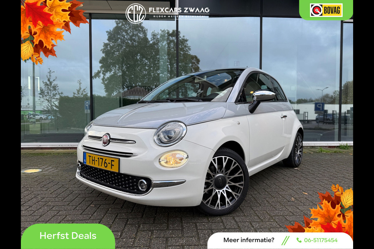 Fiat 500 0.9 TwinAir Turbo Collezione - Panodak - Navi - Airco - Org.NL