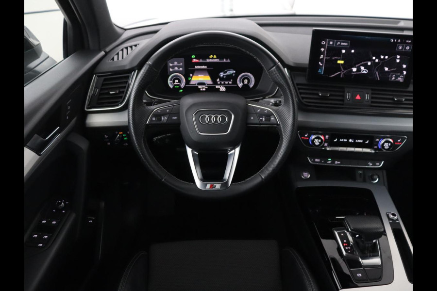 Audi Q5 50 TFSI e Sportback 50 TFSI e Quattro S-Line Advanced Edition | SOH 98,9 % | Head-up display | Navigatie | Cruisecontrol | Stoelverwarming | Virtual display | Elektrische achterklep