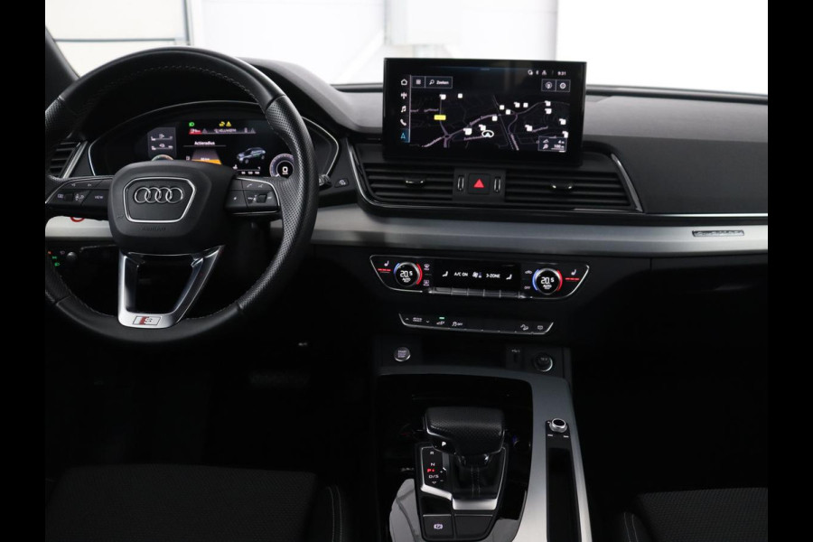 Audi Q5 50 TFSI e Sportback 50 TFSI e Quattro S-Line Advanced Edition | SOH 98,9 % | Head-up display | Navigatie | Cruisecontrol | Stoelverwarming | Virtual display | Elektrische achterklep