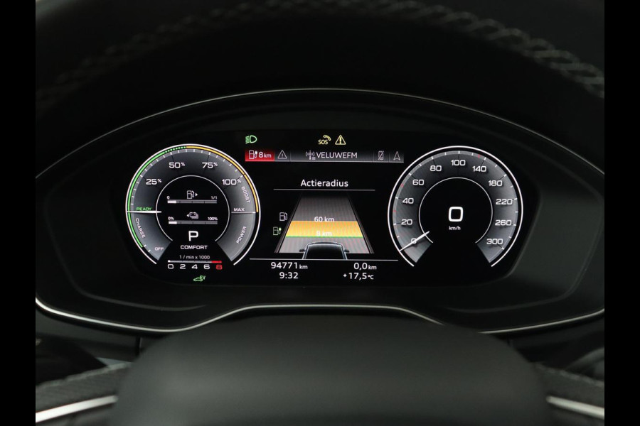 Audi Q5 50 TFSI e Sportback 50 TFSI e Quattro S-Line Advanced Edition | SOH 98,9 % | Head-up display | Navigatie | Cruisecontrol | Stoelverwarming | Virtual display | Elektrische achterklep