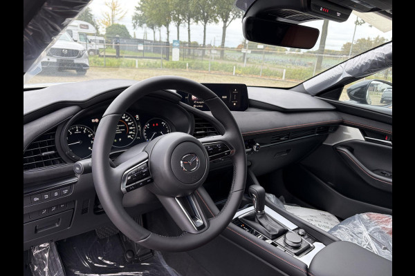 Mazda 3 2.5 e-SkyActiv-G M Hybrid 140 Nagisa | NIEUW TE REGISTREREN | AUTOMAAT | ELEK. STOELEN | STOELVERWARMING | ACHTERUITRIJCAMERA |