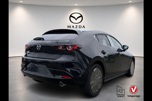 Mazda 3 2.5 e-SkyActiv-G M Hybrid 140 Nagisa | NIEUW TE REGISTREREN | AUTOMAAT | ELEK. STOELEN | STOELVERWARMING | ACHTERUITRIJCAMERA |