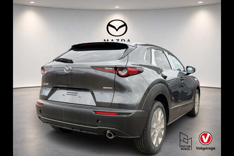 Mazda CX-30 2.5 e-SkyActiv-G M Hybrid Centre-line | NIEUW TE REGISTREREN | AUTOMAAT | ELEK. ACHTERKLEP | ACHTERUITRIJCAMERA |