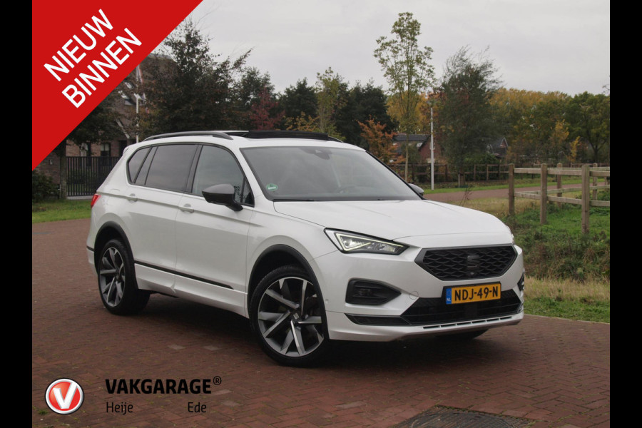 Seat Tarraco 1.4 TSI e-Hybrid PHEV FR | Panoramadak | Trekhaak | 360 Camera | Sfeerverlichting | Sportstoelen | Dealeronderhouden |