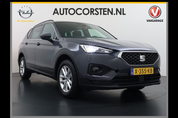 Seat Tarraco 1.5TSI 7-Persoons Adap.Cruise Camera Navi 3-Zone Ecc Virtual Cockpit Apple Carplay Android Auto Style Business Intense Bluetooth Lmv Isofix Full-Led DAB 3e Zitrij Draadloze telefoonlader Rijstrooksensor 1e Eigenaar Origineel Nederlandse Auto