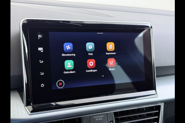 Seat Tarraco 1.5TSI 7-Persoons Adap.Cruise Camera Navi 3-Zone Ecc Virtual Cockpit Apple Carplay Android Auto Style Business Intense Bluetooth Lmv Isofix Full-Led DAB 3e Zitrij Draadloze telefoonlader Rijstrooksensor 1e Eigenaar Origineel Nederlandse Auto