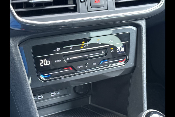 Seat Tarraco 1.5TSI 7-Persoons Adap.Cruise Camera Navi 3-Zone Ecc Virtual Cockpit Apple Carplay Android Auto Style Business Intense Bluetooth Lmv Isofix Full-Led DAB 3e Zitrij Draadloze telefoonlader Rijstrooksensor 1e Eigenaar Origineel Nederlandse Auto