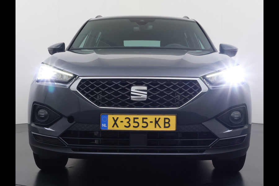 Seat Tarraco 1.5TSI 7-Persoons Adap.Cruise Camera Navi 3-Zone Ecc Virtual Cockpit Apple Carplay Android Auto Style Business Intense Bluetooth Lmv Isofix Full-Led DAB 3e Zitrij Draadloze telefoonlader Rijstrooksensor 1e Eigenaar Origineel Nederlandse Auto