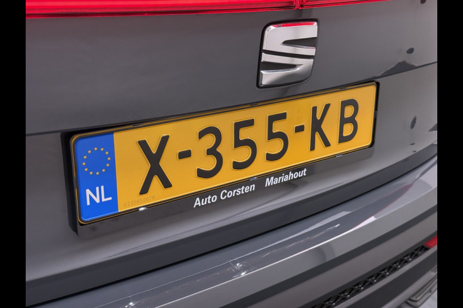 Seat Tarraco 1.5TSI 7-Persoons Adap.Cruise Camera Navi 3-Zone Ecc Virtual Cockpit Apple Carplay Android Auto Style Business Intense Bluetooth Lmv Isofix Full-Led DAB 3e Zitrij Draadloze telefoonlader Rijstrooksensor 1e Eigenaar Origineel Nederlandse Auto