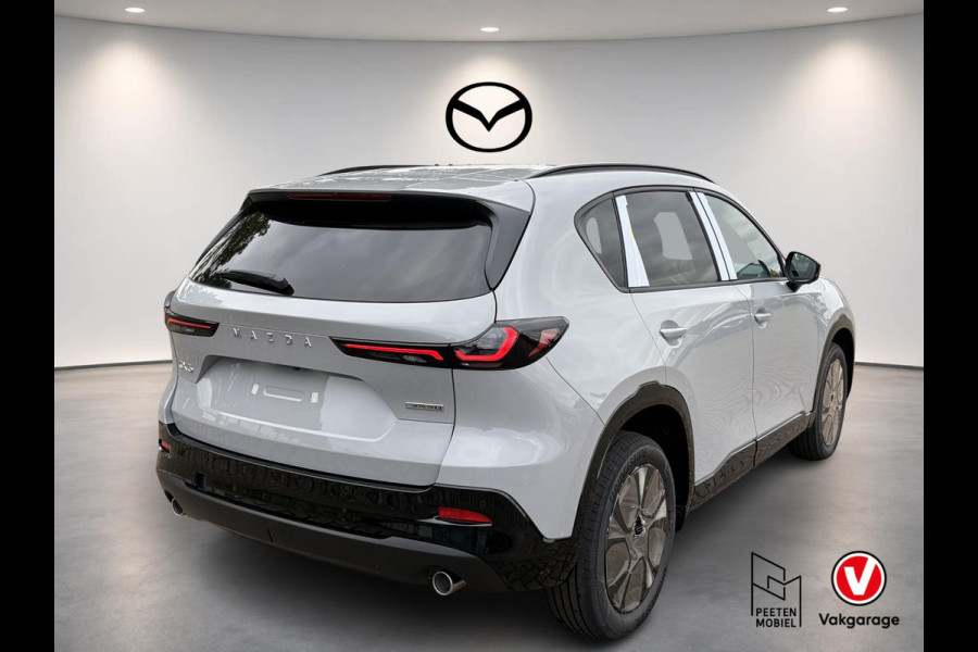 Mazda CX-5 2.5 E-SKYACTIV G 141 M HYBRID Homura | NIEUW TE REGISTREREN | PANORAMADAK | 360 CAMERA | LEDER | ELEK. STOELEN | ELEK. ACHTERKLEP |