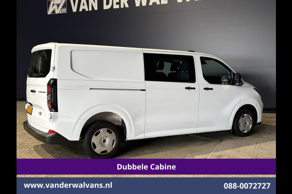 Ford Transit Custom 2.0 TDCI 170pk Automaat L2H1 Dubbele Cabine Euro6 Airco | 6-Zits | Camera | LED | Apple Carplay | Cruisecontrol | Stoelverwarmin Android Auto, Verwarmde voorruit, Parkeersensoren, Bijrijdersbank, 2740kg trekvermogen