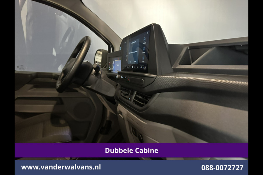 Ford Transit Custom 2.0 TDCI 170pk Automaat L2H1 Dubbele Cabine Euro6 Airco | 6-Zits | Camera | LED | Apple Carplay | Cruisecontrol | Stoelverwarmin Android Auto, Verwarmde voorruit, Parkeersensoren, Bijrijdersbank, 2740kg trekvermogen
