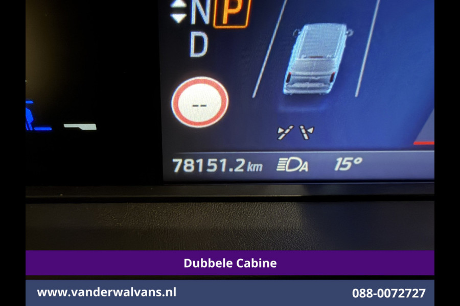 Ford Transit Custom 2.0 TDCI 170pk Automaat L2H1 Dubbele Cabine Euro6 Airco | 6-Zits | Camera | LED | Apple Carplay | Cruisecontrol | Stoelverwarmin Android Auto, Verwarmde voorruit, Parkeersensoren, Bijrijdersbank, 2740kg trekvermogen