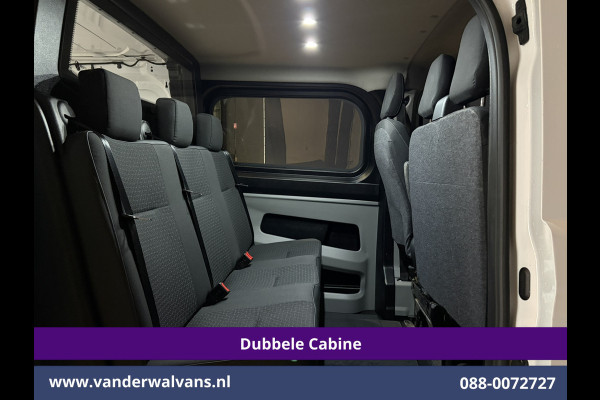 Ford Transit Custom 2.0 TDCI L2H1 Dubbele Cabine Euro6 Airco | 6-Zits | Camera | Navigatie | LED | Apple Carplay | Cruisecontrol Android Auto, Verwarmde voorruit, Stoelverwarming, Parkeersensoren, Bijrijdersbank