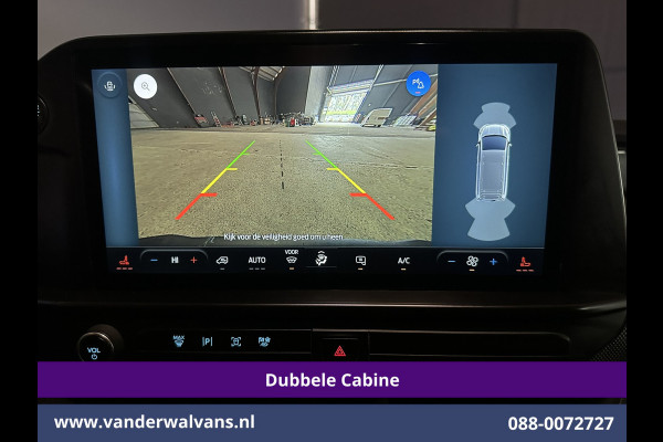 Ford Transit Custom 2.0 TDCI L2H1 Dubbele Cabine Euro6 Airco | 6-Zits | Camera | Navigatie | LED | Apple Carplay | Cruisecontrol Android Auto, Verwarmde voorruit, Stoelverwarming, Parkeersensoren, Bijrijdersbank