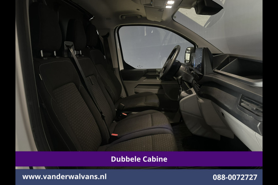 Ford Transit Custom 2.0 TDCI L2H1 Dubbele Cabine Euro6 Airco | 6-Zits | Camera | Navigatie | LED | Apple Carplay | Cruisecontrol Android Auto, Verwarmde voorruit, Stoelverwarming, Parkeersensoren, Bijrijdersbank