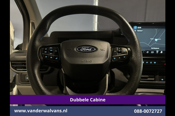 Ford Transit Custom 2.0 TDCI L2H1 Dubbele Cabine Euro6 Airco | 6-Zits | Camera | Navigatie | LED | Apple Carplay | Cruisecontrol Android Auto, Verwarmde voorruit, Stoelverwarming, Parkeersensoren, Bijrijdersbank