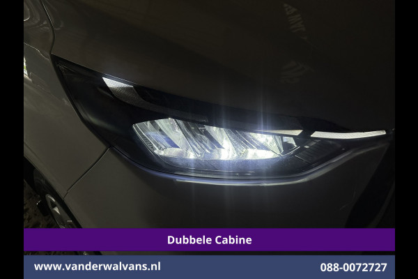 Ford Transit Custom 2.0 TDCI L2H1 Dubbele Cabine Euro6 Airco | 6-Zits | Camera | Navigatie | LED | Apple Carplay | Cruisecontrol Android Auto, Verwarmde voorruit, Stoelverwarming, Parkeersensoren, Bijrijdersbank