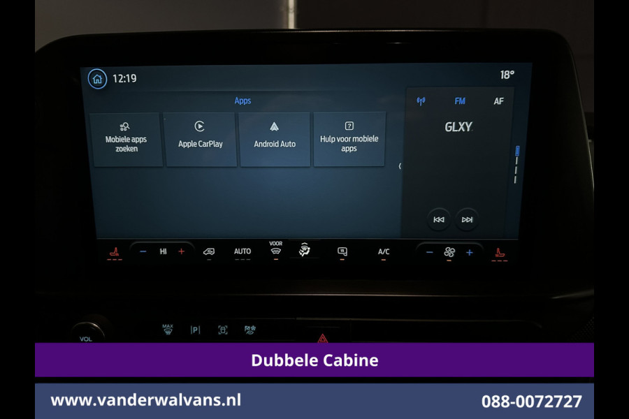 Ford Transit Custom 2.0 TDCI L2H1 Dubbele Cabine Euro6 Airco | 6-Zits | Camera | Navigatie | LED | Apple Carplay | Cruisecontrol Android Auto, Verwarmde voorruit, Stoelverwarming, Parkeersensoren, Bijrijdersbank