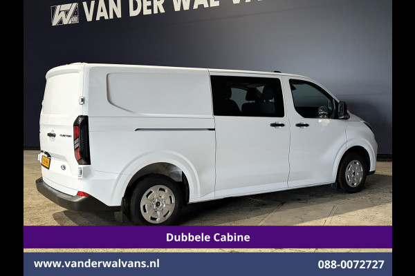 Ford Transit Custom 2.0 TDCI L2H1 Dubbele Cabine Euro6 Airco | 6-Zits | Camera | Navigatie | LED | Apple Carplay | Cruisecontrol Android Auto, Verwarmde voorruit, Stoelverwarming, Parkeersensoren, Bijrijdersbank